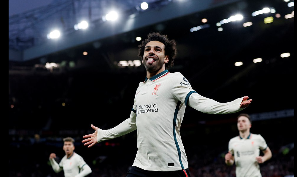  Mohamed Salah yafashije Liverpool kunyagirira Manchester United iwayo