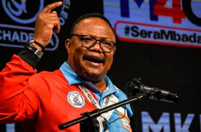 Tundu Lissu ufunze, yagizwe Visi Perezida w’Umuryango mpuzamahanga uharanira Demokarasi muri Africa